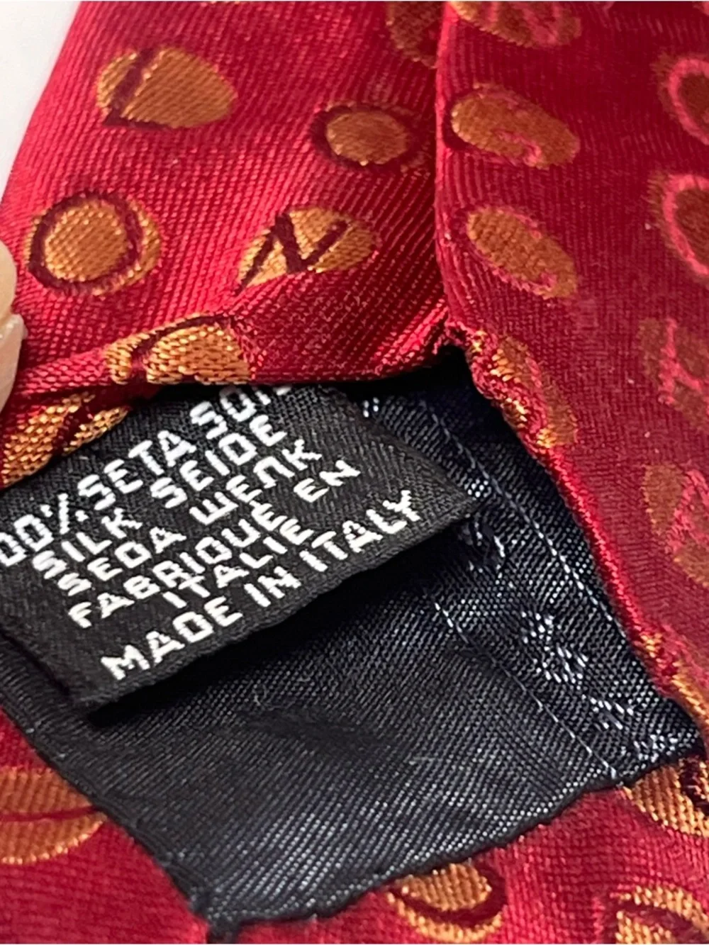 Longchamp men’s silk
